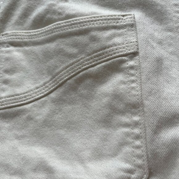 GAP - Wide Leg Sky High White Flared Jeans - 27S - Picture 13 of 13